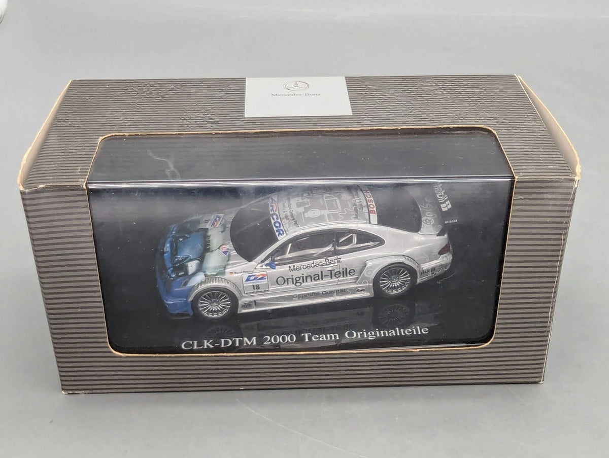 Modellautos 1:43 AUTOart Mercedes Benz CLK -DTM 2000 #18 mit Dealer OVP