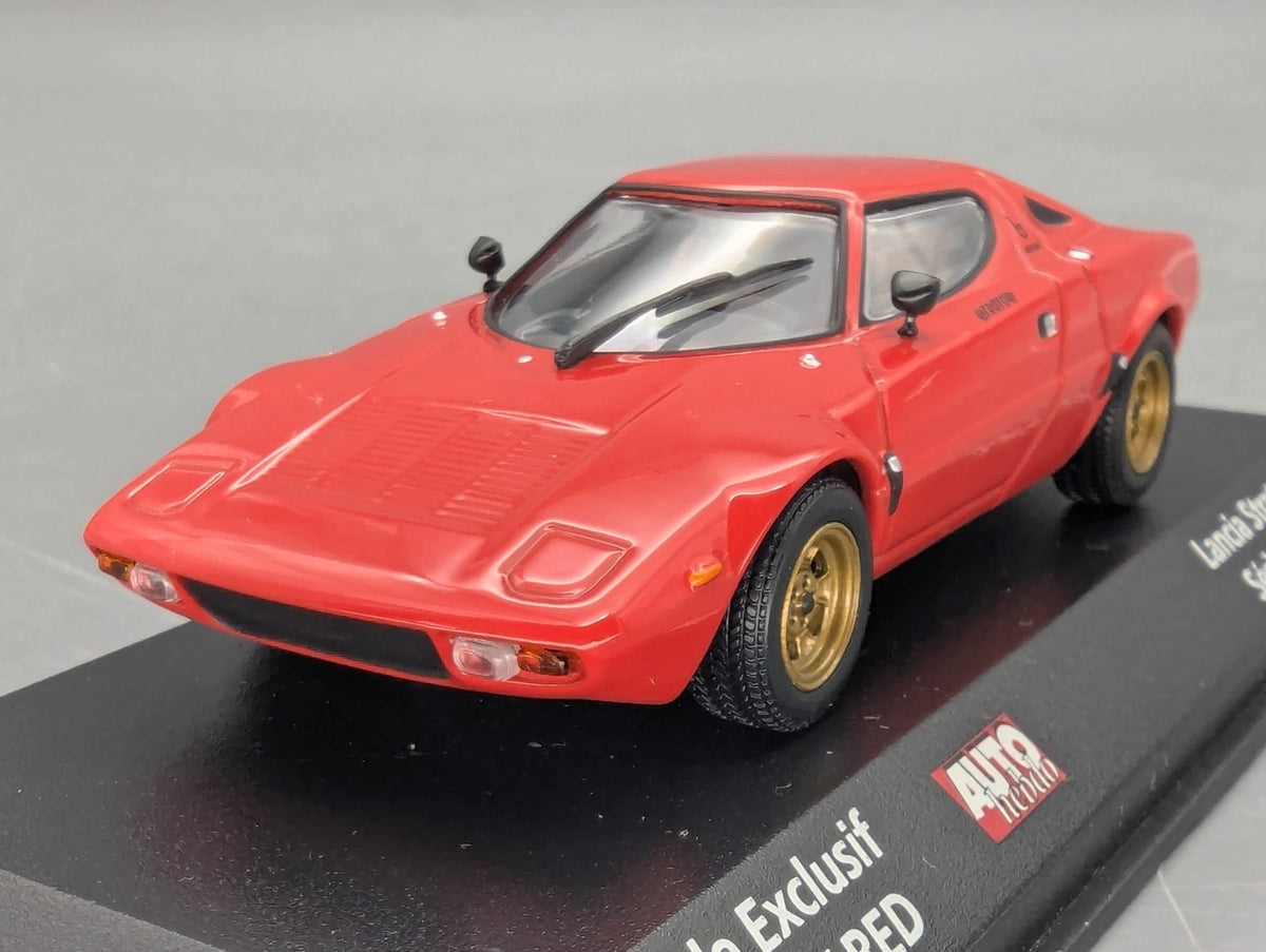 Modellautos 1:43 Minichamps Lancia Stratos AUTOhebdo Edition 7 / Red mit OVP