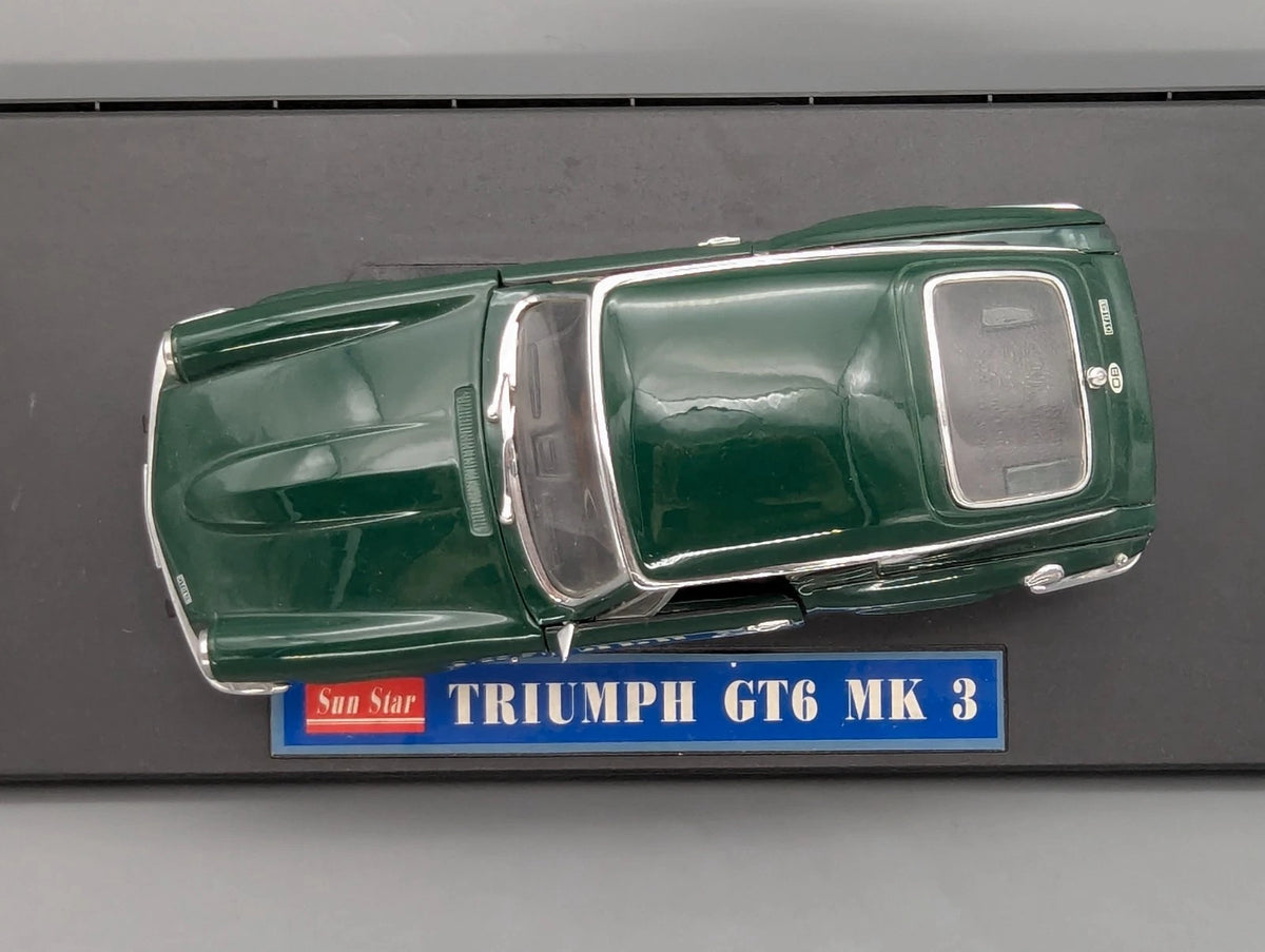 Modellautos 1:18 Sun Star Triumph GT6 MK 3 British Racing Green mit OVP