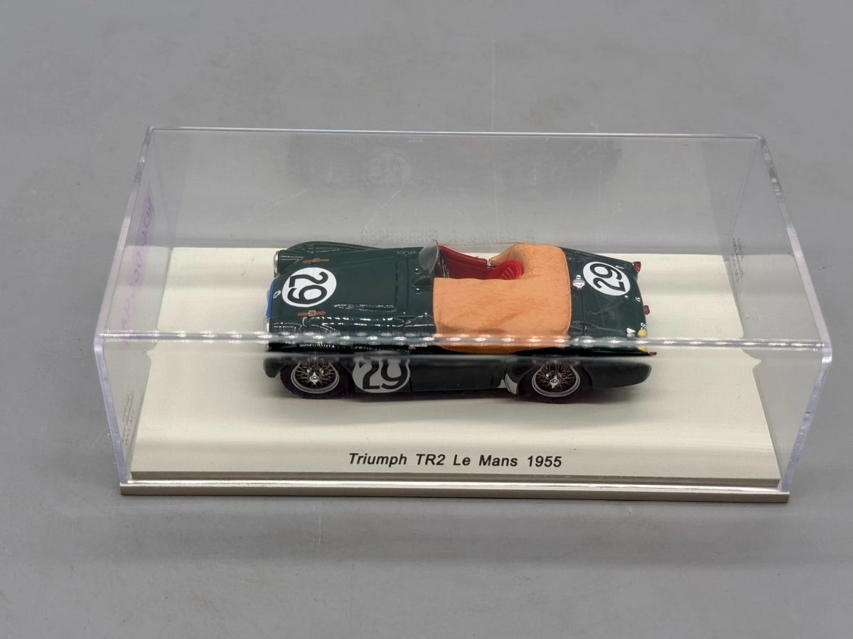 Modellautos 1:43 Spark Triumph TR2 Le Mans 1955 #29 + OVP