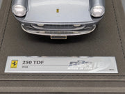 Modellautos 1:18 BBR Ferrari 250 TdF 1958 Met. Silver Ltd 09/18 Lederplatte OVP