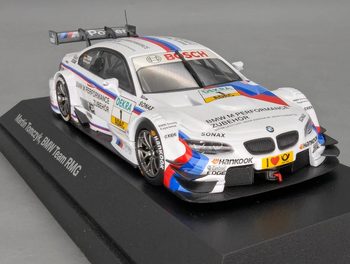 Modellautos 1:43 Minichamps BMW M3 DTM 2012 #1 Tom Tomczyk mit Dealer OVP