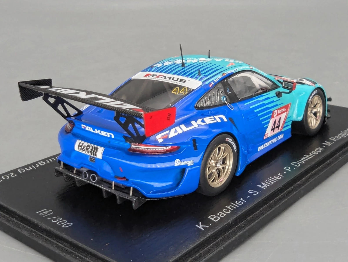 Modellautos 1:43 Spark SG689 Porsche 911 GT3 R 24h Nürburgring 2020 #44 mit OVP