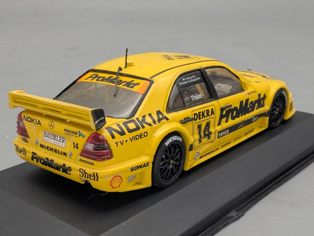 Modellautos 1:43 Minichamps AMG Mercedes C Klasse ITC 1995 #14 K. Thiim mit OVP