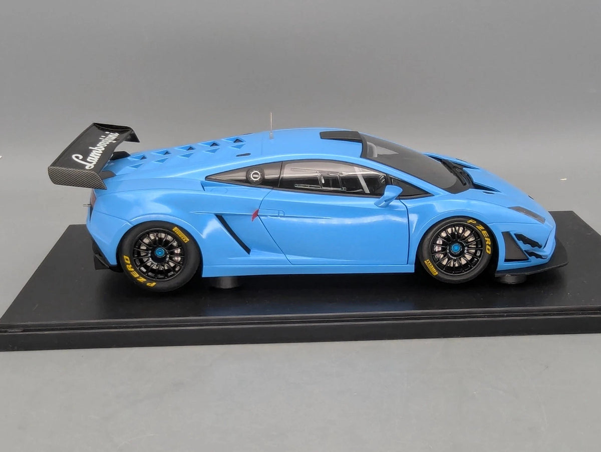Modellautos 1:18 Autoart 81359 Lamborghini Gallardo GT3 FL2 2013 Blau mit OVP