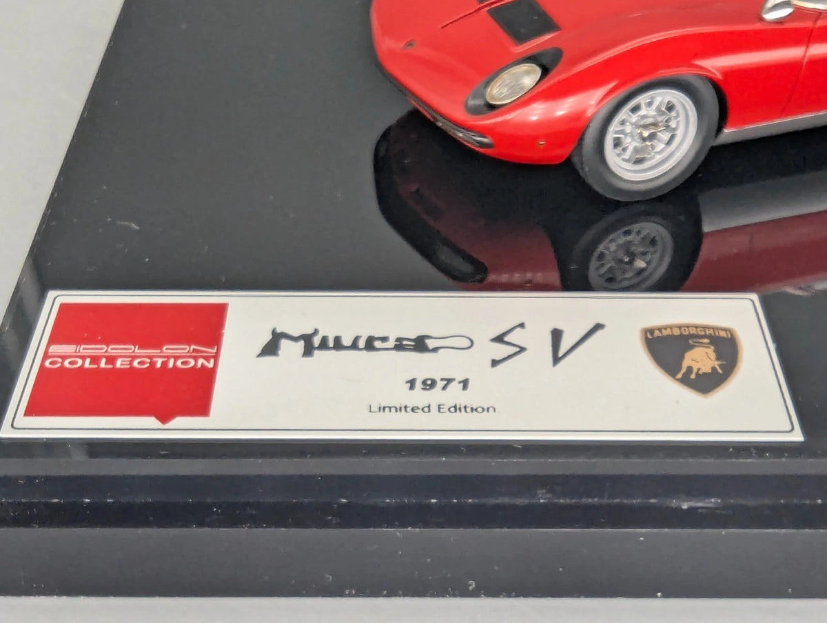 Eidolon Make Up 1:43 Lamborghini Miura P400 SV 1971 Red Engine Set mit OVP