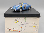 Modellautos 1:43 Trofeu Alpine Renault A110 24h Le Mans 1968 #61 Nusbaumer OVP