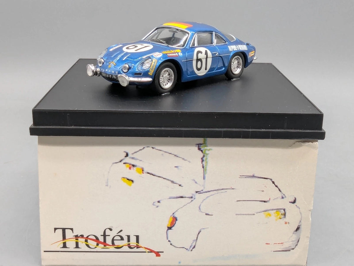 Modellautos 1:43 Trofeu Alpine Renault A110 24h Le Mans 1968 #61 Nusbaumer OVP