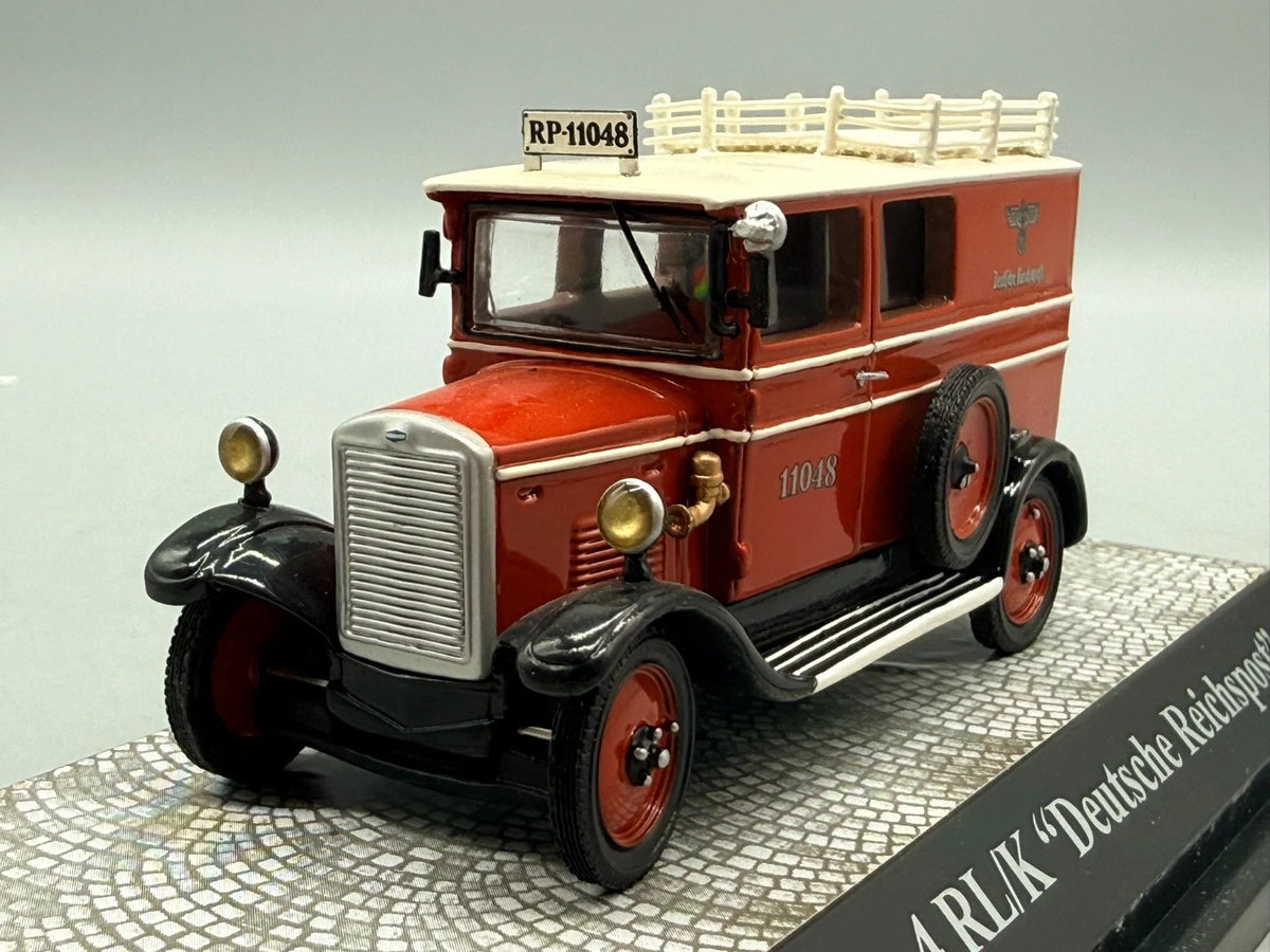 Modellautos 1:43 Premium ClassiXXs Phänomen 4 RL/K Deutsche Reichspost mit OVP