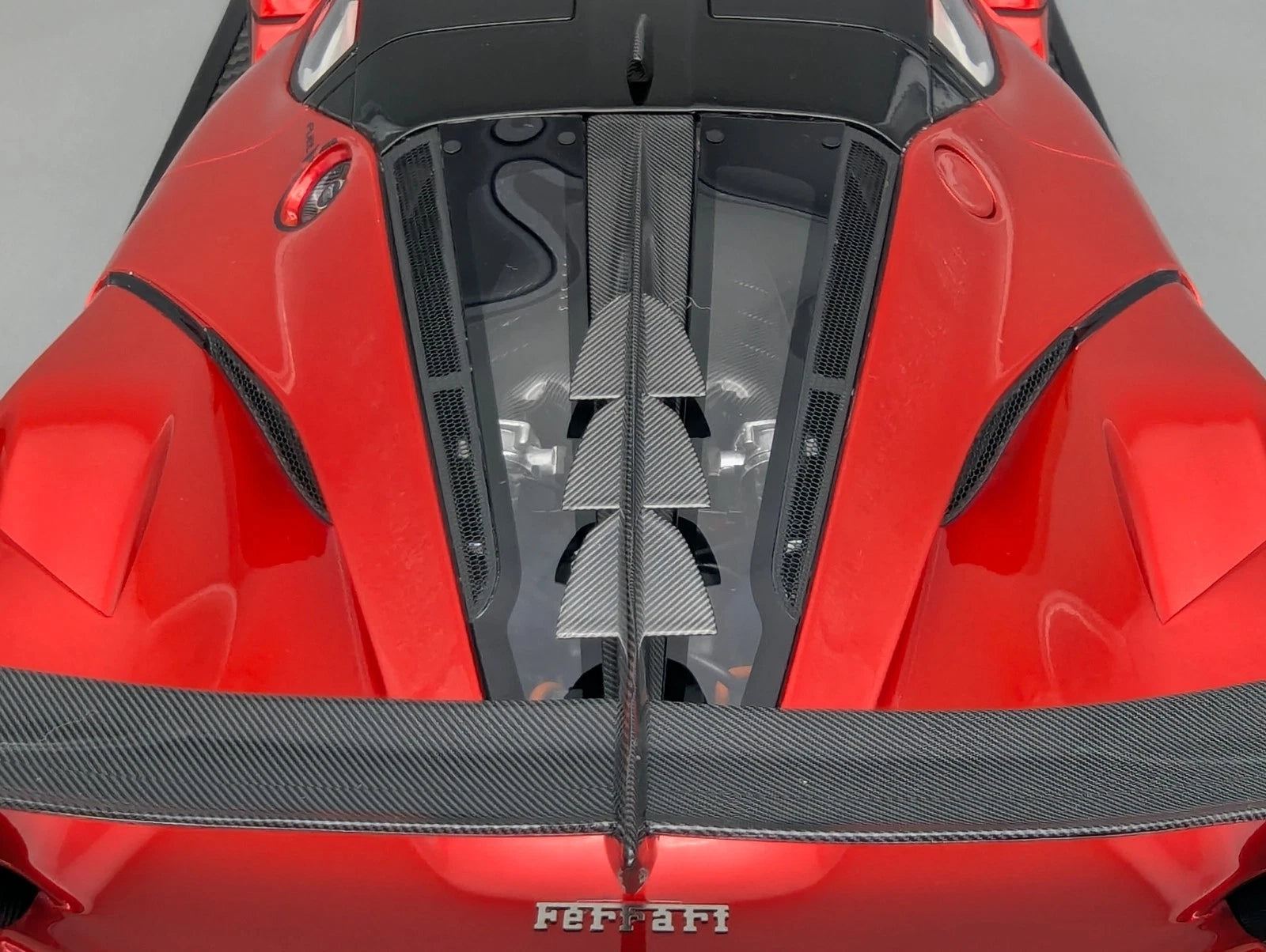 Modellautos 1:12 BBR Ferrari FXX-K EVO Gloss F1 2007B Red Ltd 00/10 Vitrine OVP
