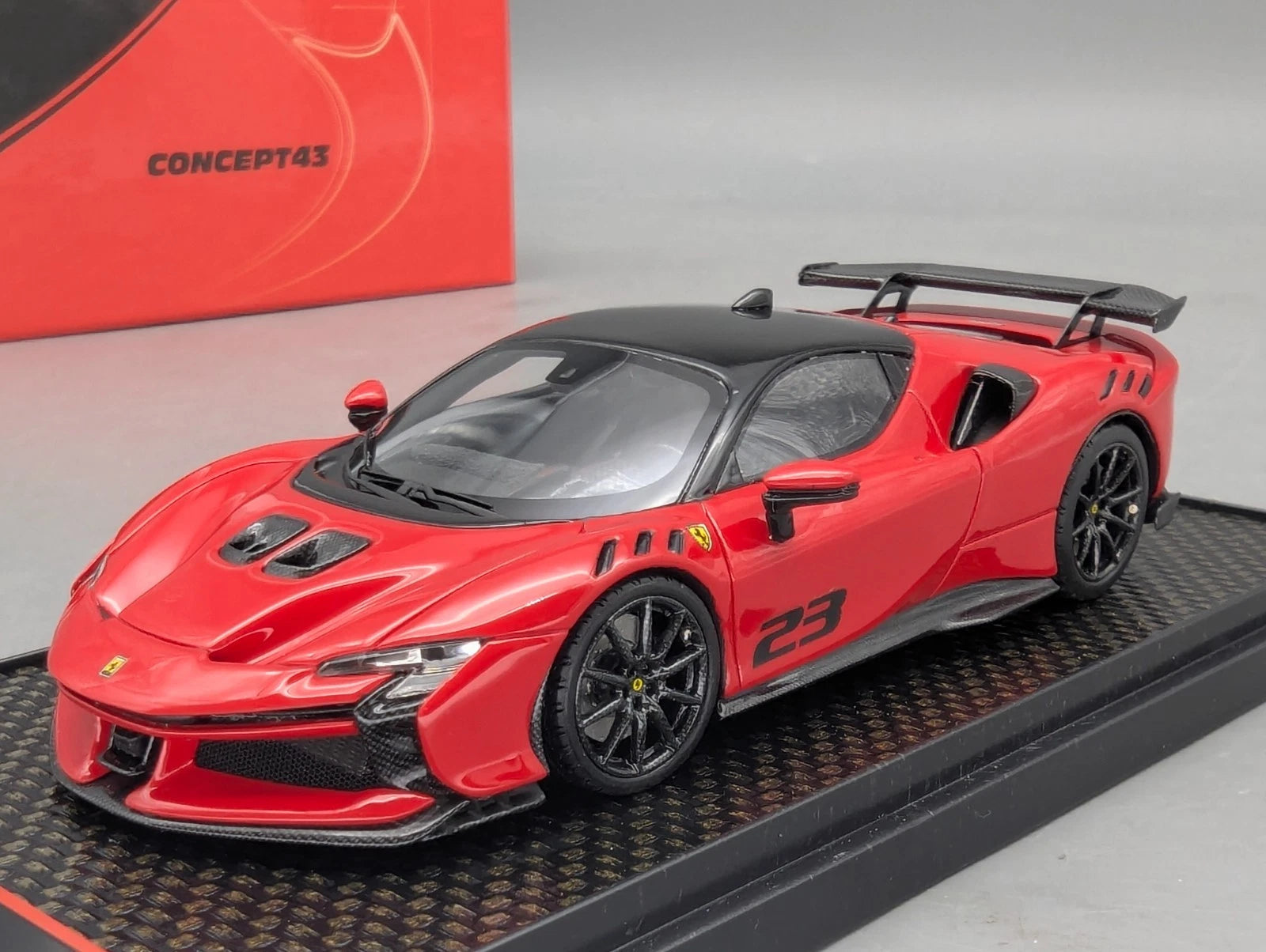 Modellautos 1:43 BBR Concept43 Ferrari SF90XX Stradale Ltd. 022/119 Car #23 OVP