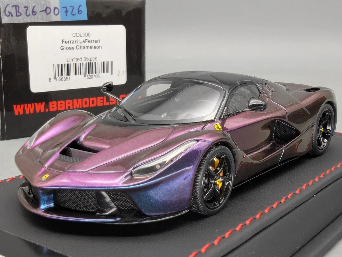 Modellautos 1:43 BBR Executive Ferrari LaFerrari Gloss Chameleon Ltd 21/35 OVP