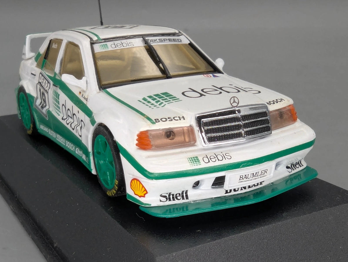 Modellautos 1:43 Minichamps Mercedes Benz 190E EVO2 1. Version 1992 #19 Asch OVP