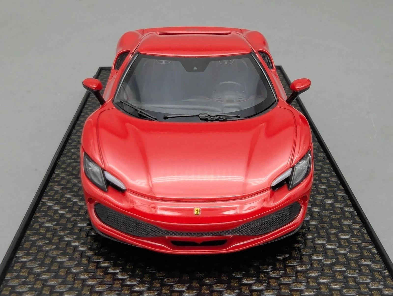 Modellautos 1:43 BBR Concept43 Ferrari 296 GTB Rosso Corsa 322 Ltd 222/300 OVP
