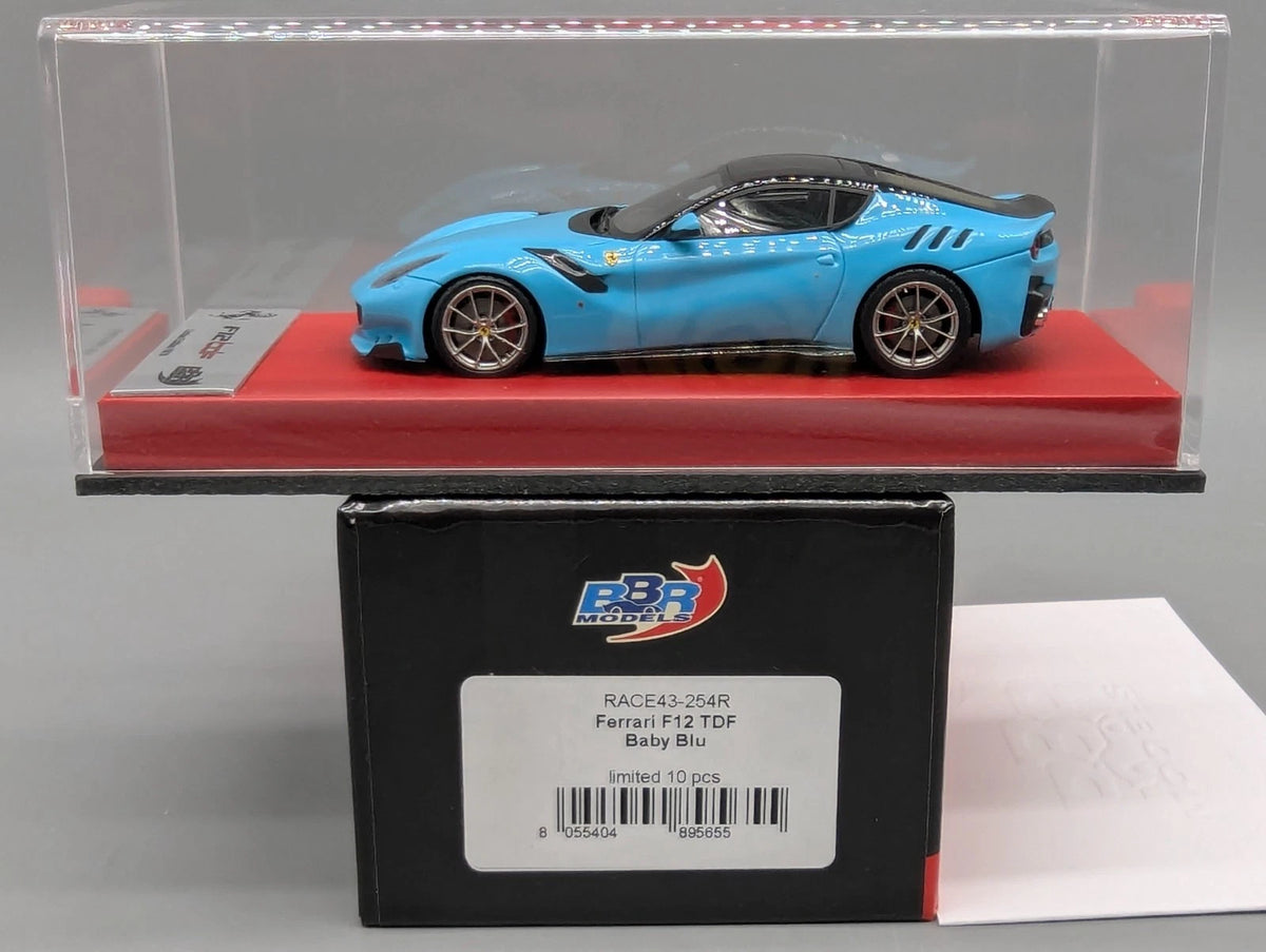 Modellautos 1:43 BBR Concept43 Ferrari F12 TdF Baby Blu Limitiert 10/10 mit OVP