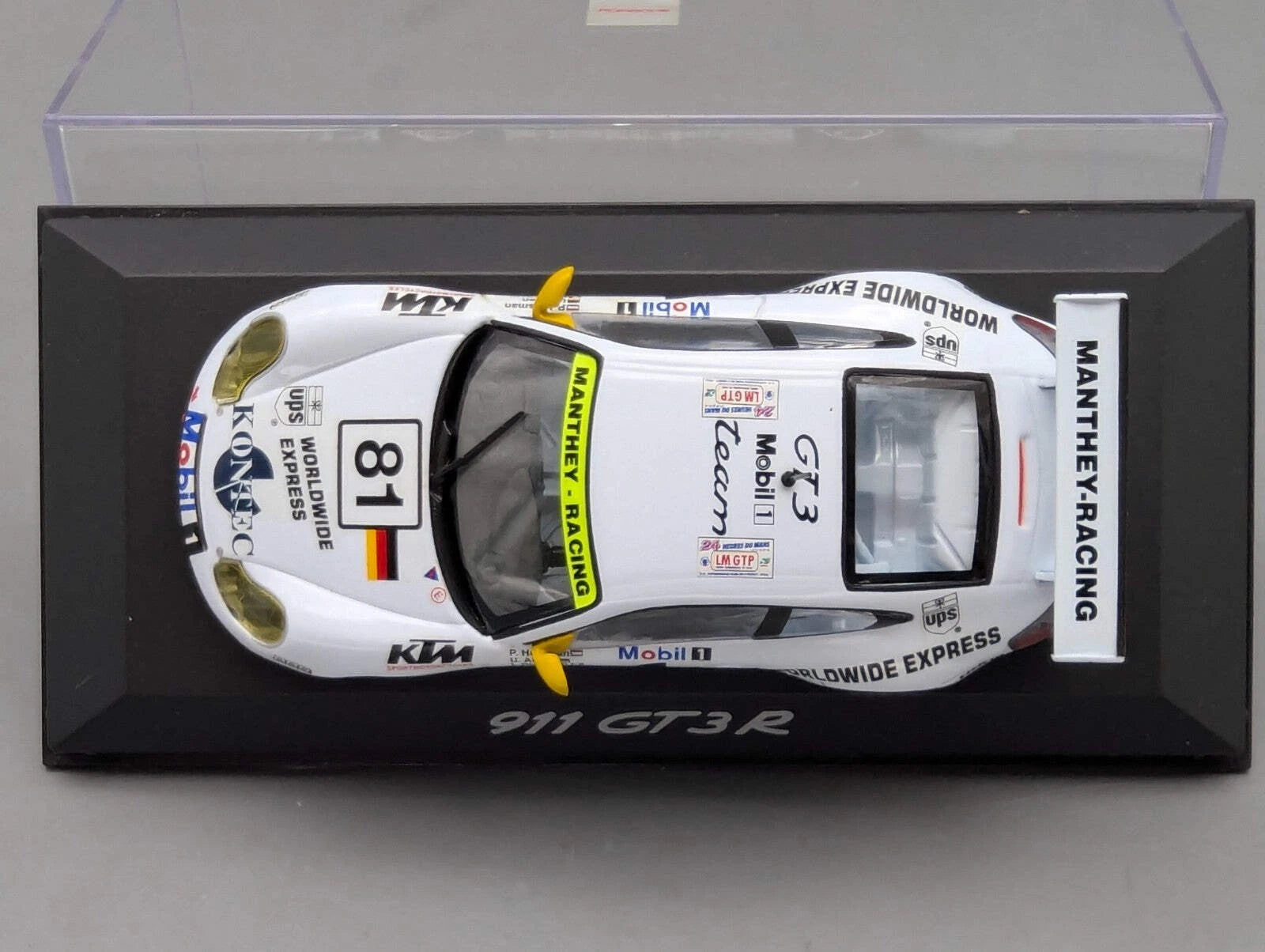 Modellautos 1:43 Minichamps Porsche 911 GT3 R #81 mit WAP Dealer OVP