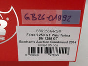Modellautos 1:43 BBR Ferrari 250 GT Pininfarina 1959 S/N 1255 GT 01/05 mit OVP