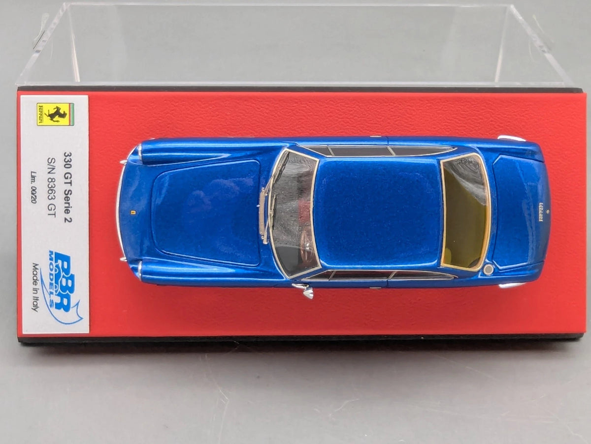 Modellautos 1:43 BBR Ferrari 330 GT Serie 2 S/N 8363GT VORSERIENMODELL 00/20 OVP