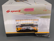 Modellautos 1:18 Spark Porsche 911 GT3 R Zweiter (2nd) 24h Spa 2019 #998 mit OVP