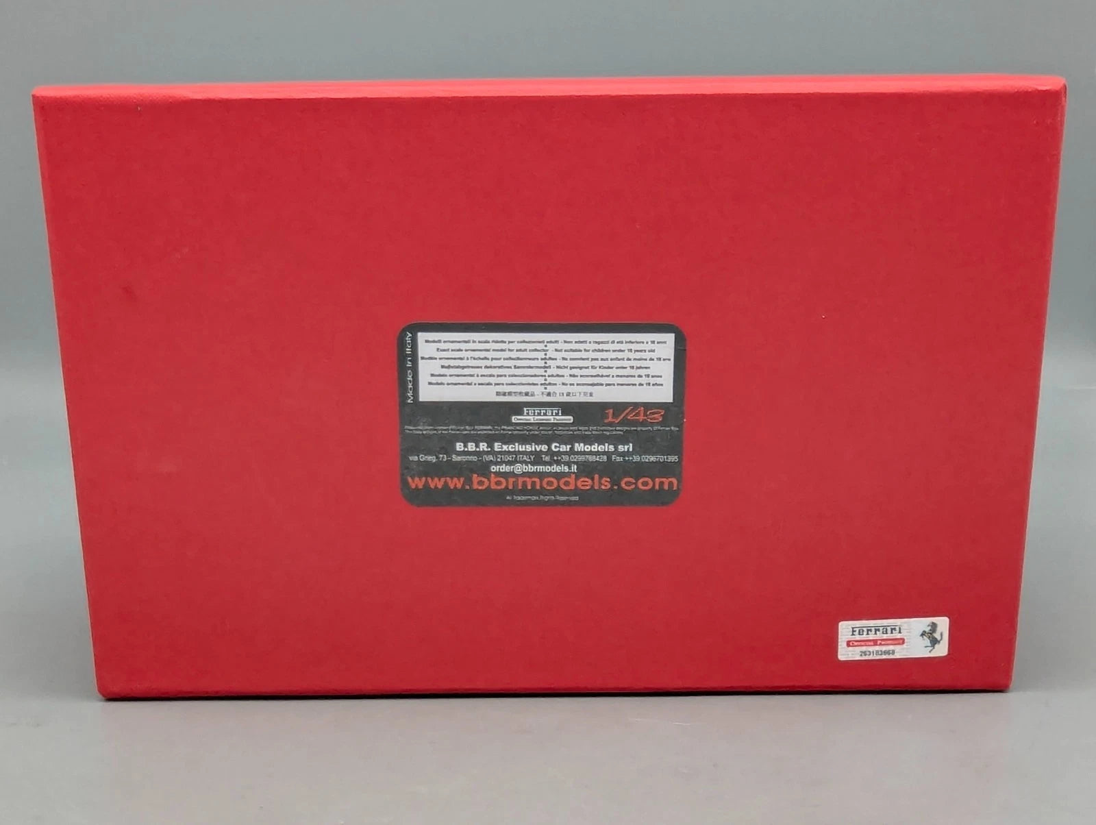 Modellautos 1:43 BBR  Ferrari 250 GT Lusso Set 2-tlg. 1/5 OVP