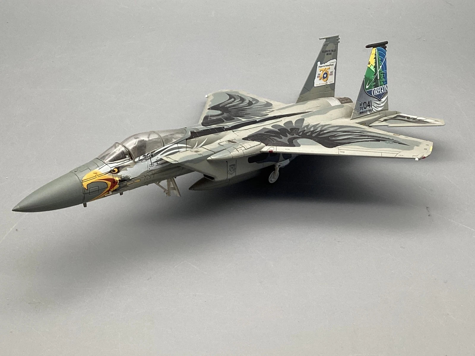 Flugzeug Modell 1:72 HM Hobbymaster Mc Donnell Douglas F-15 Eagle in OVP