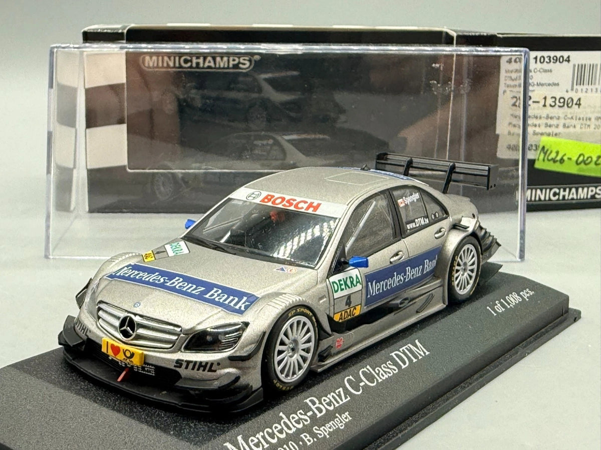 Modellautos 1:43 Minichamps Mercedes-Benz C-Klasse AMG DTM 2010 #4 mit OVP