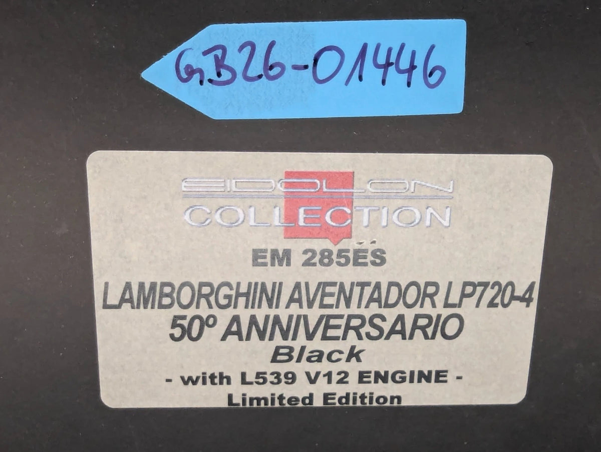 Eidolon Make Up 1:43 Lamborghini Aventador LP720-4 50. Annivers. Engine Set OVP