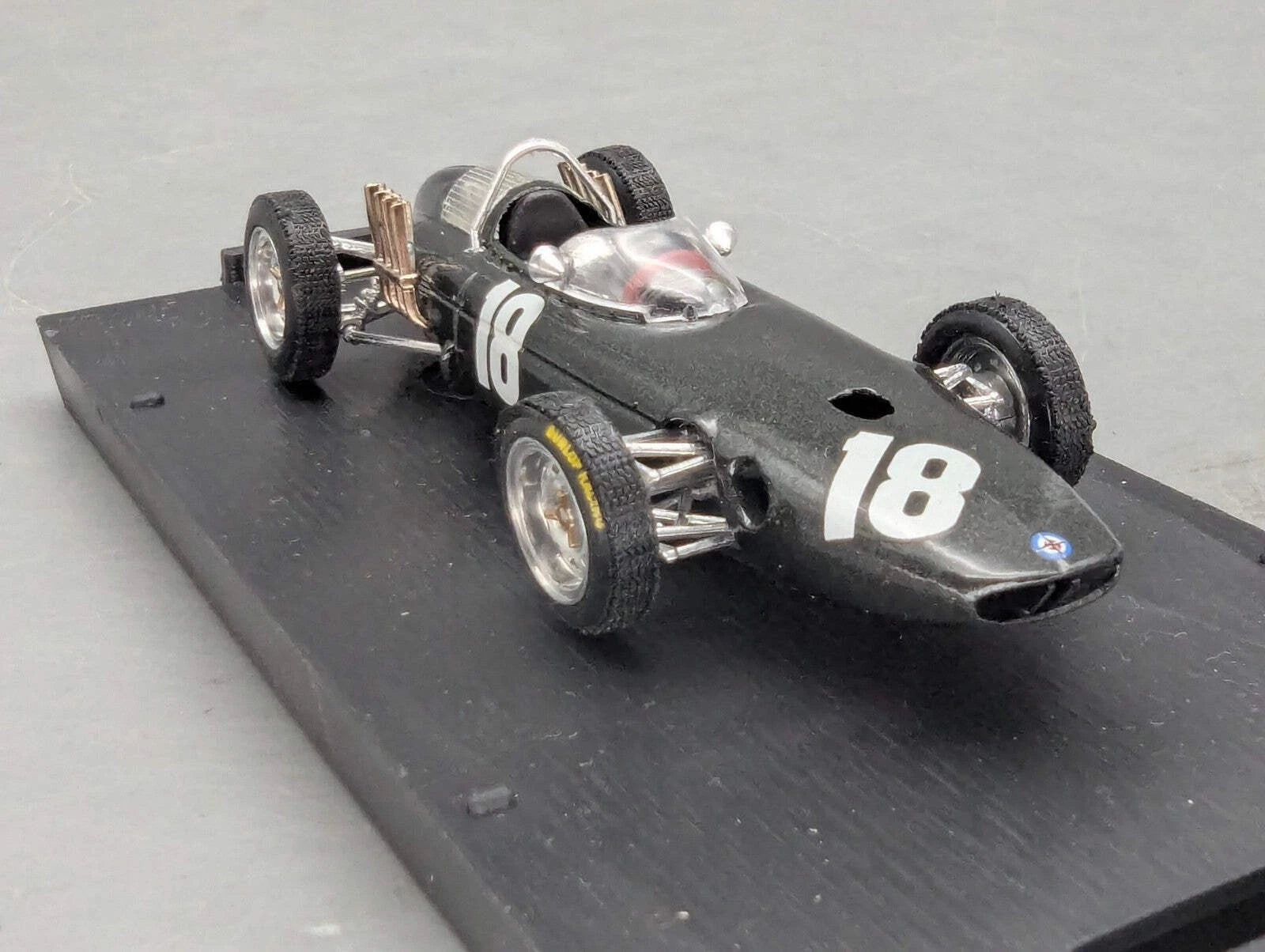 Modellautos 1:43 Brumm BRM P57 GP NL und D 1962 #18 Richie Ginther mit OVP