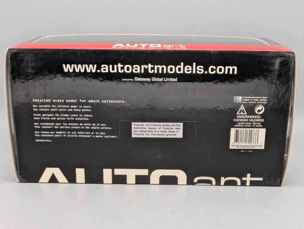 Modellautos 1:18 Autoart Porsche 911 GT3 R 24h Daytona 2002 WINNER  #66 mit OVP