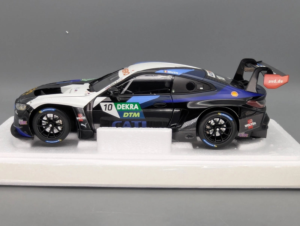 Modellautos 1:18 Minichamps BMW M4 GT3 DTM 2022 Team Walkenhorst #10 E. Muth OVP