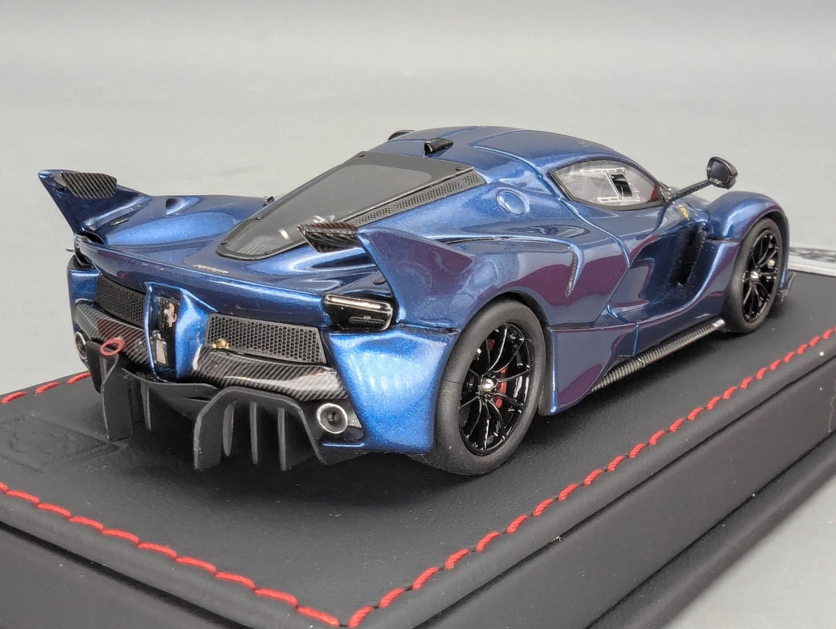 Modellautos 1:43 BBR Deluxe Calsito Ferrari FXX-K Blue Nart Ltd 01/20 OVP