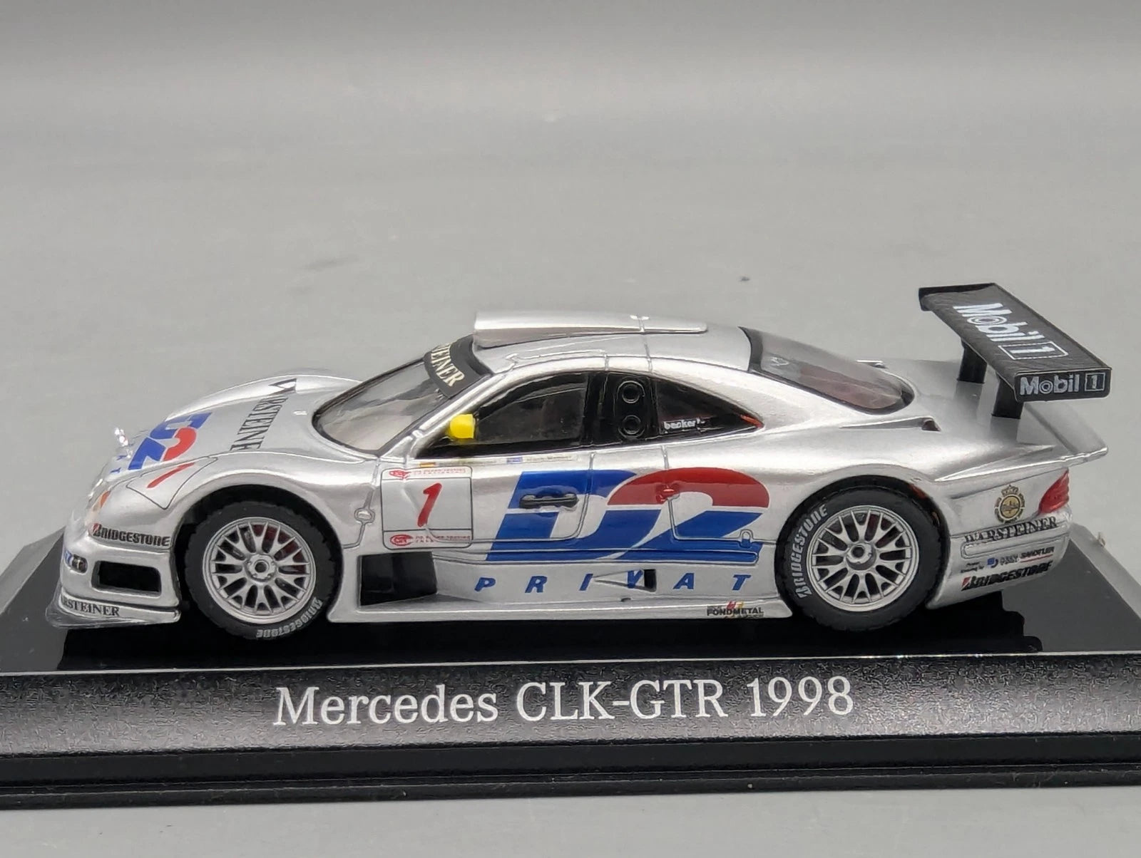 Modellautos 1:43 Maisto Mercedes Benz CLK-GTR 1998 #1 mit  Dealer OVP