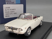 Modellautos 1:43 Looksmart Alfa Romeo Giulia Cabrio 1600 GTC 1964 White mit OVP