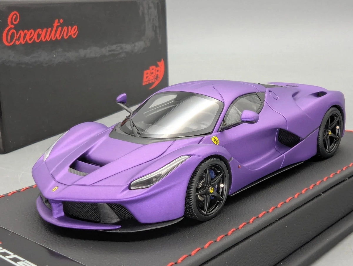 Modellautos 1:43 BBR Executive Ferrari LaFerrari Matt Mica Violet 0/15 OVP