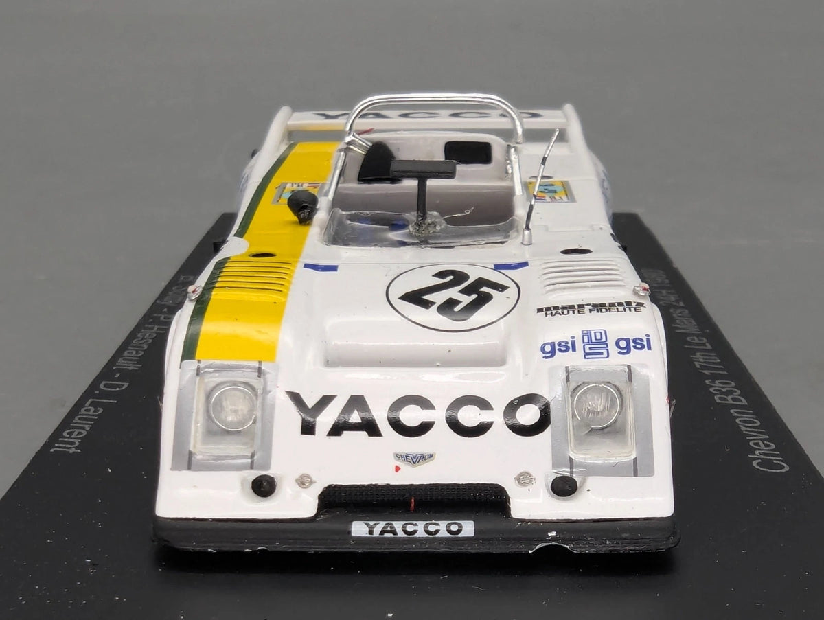 Modellautos 1:43 Spark S9420 Chevron B36 24h Le Mans 1980 #25 mit OVP