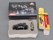 Modellautos 1:90 Schuco Piccolo Mercedes Benz 300D + Figur Ludwig Erhard mit OVP