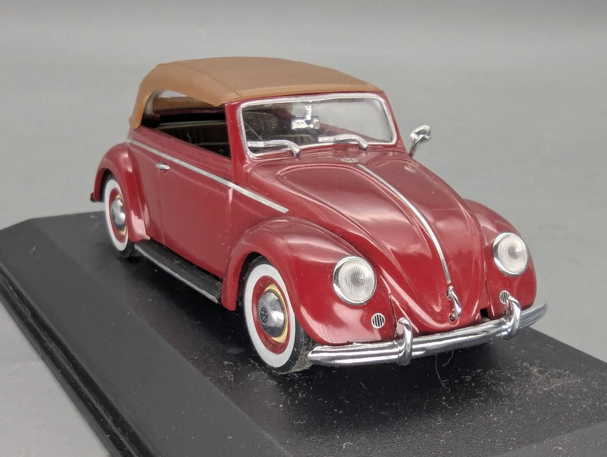 Modellautos 1:43 Minichamps Volkswagen VW Käfer Cabriolet Softtop 1200 1951 OVP