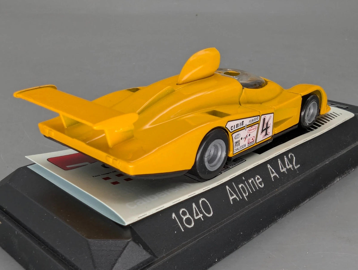 Modellautos 1:43 Solido Yesterday 1840 Alpine A 442 #3 Gelb mit Decals und  OVP
