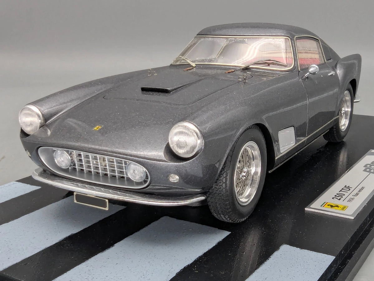 Modellautos 1:18 BBR Ferrari 250 TDF 1958 Rain Version Ltd 01/05 Grigio Fer. OVP