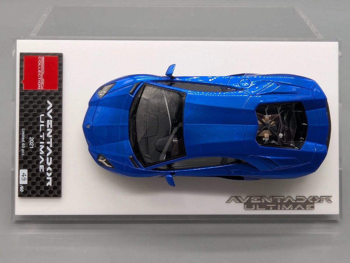 Eidolon Make Up 1:43 Lamborghini Aventador LP780-4 Ultimae Blu 2021 49/60 OVP