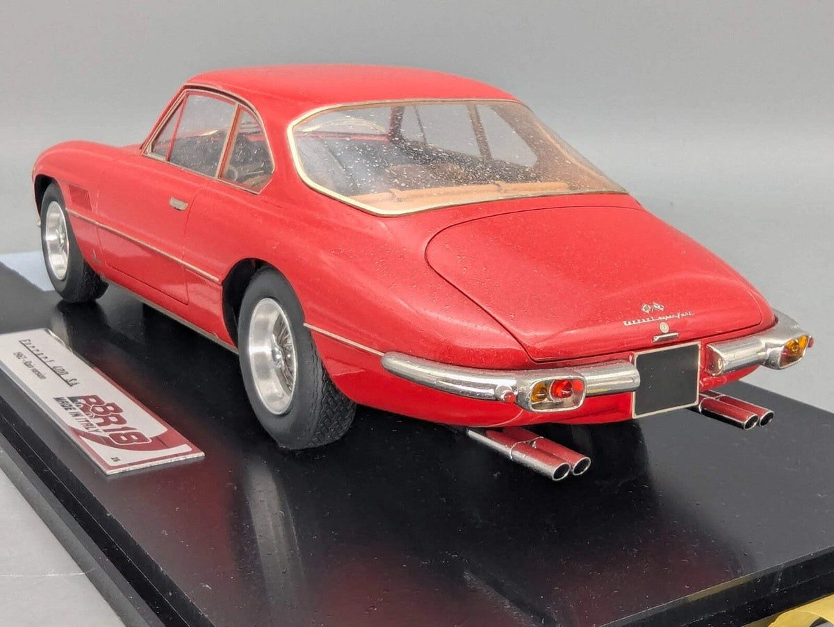Modellautos 1:18 BBR Ferrari 400 Superamerica 1962 Rain Version 2/6 Vitrine OVP