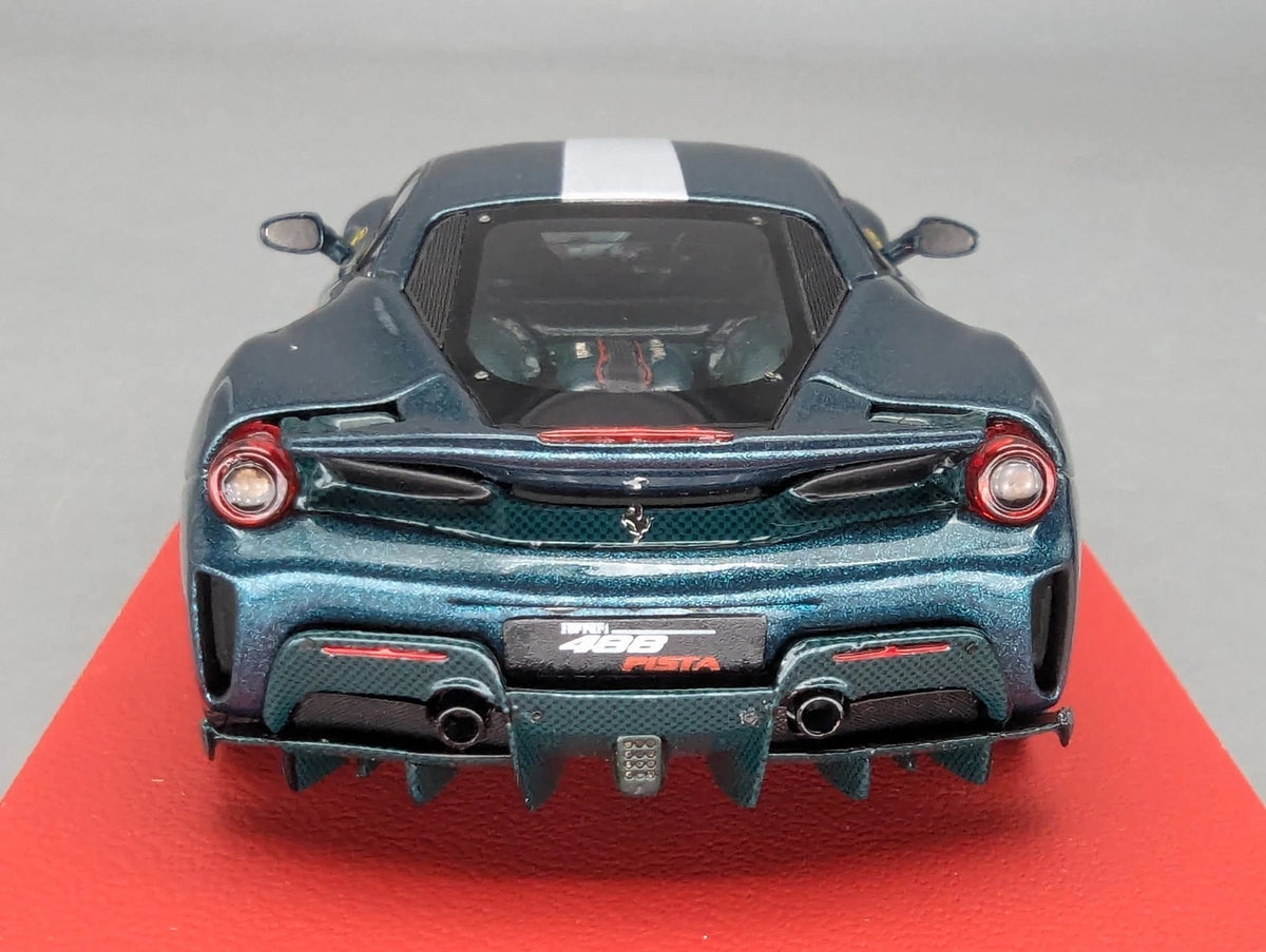 Modellautos 1:43 BBR Concept43 Ferrari 488 Pista RHD 2020 Verde SC Ltd 13/20 OVP