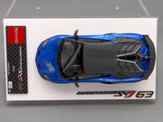 Eidolon Make Up 1:43 Lamborghini Aventador SVJ 63 2018 #63 Blu Ltd 57/63 OVP