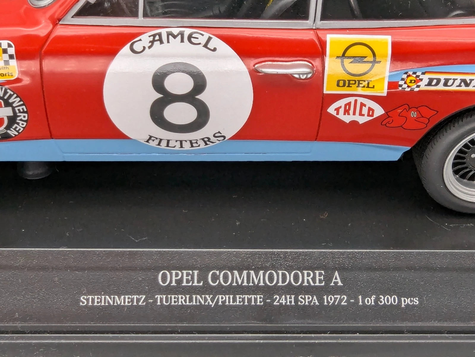 Modellautos 1:18 Minichamps Opel Commodore A 24h Spa 1972 #8 OVP (GB26-0029)