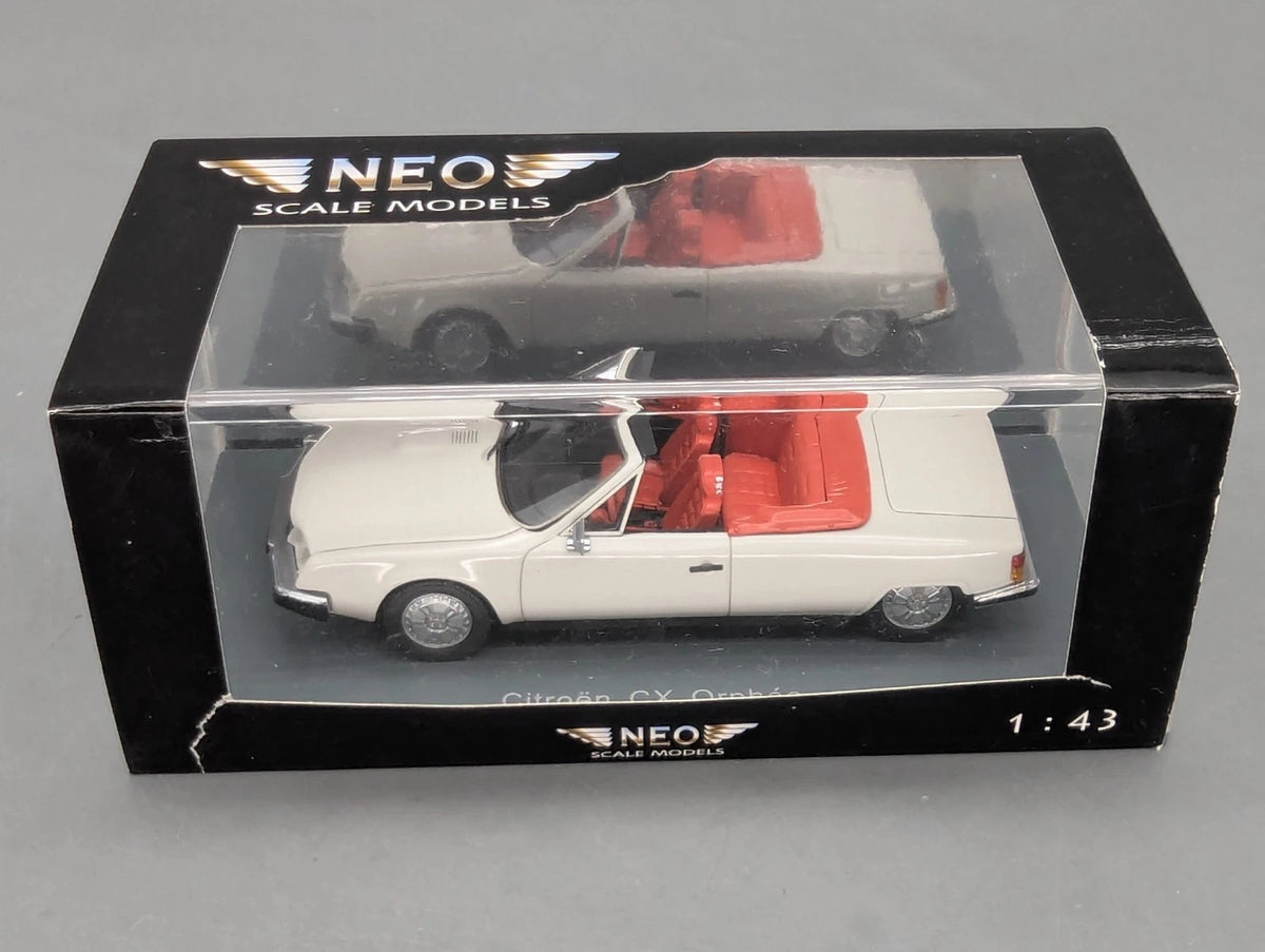 Modellautos 1:43 Neo Scale Models Citroen CX Orphee weiß mit OVP