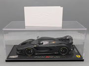 Modellautos 1:18 BBR Ferrari FXX EVO Matt Black Ltd 01/15 Stck in OVP
