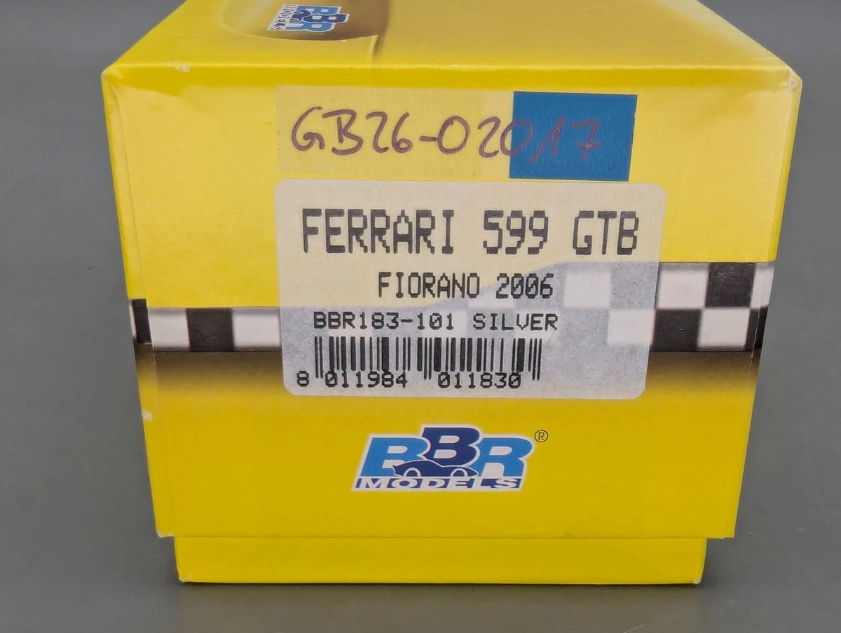 Modellautos 1:43 BBR  Ferrari 599 GTB Fiorano 2006 Ltd 05/10  in OVP