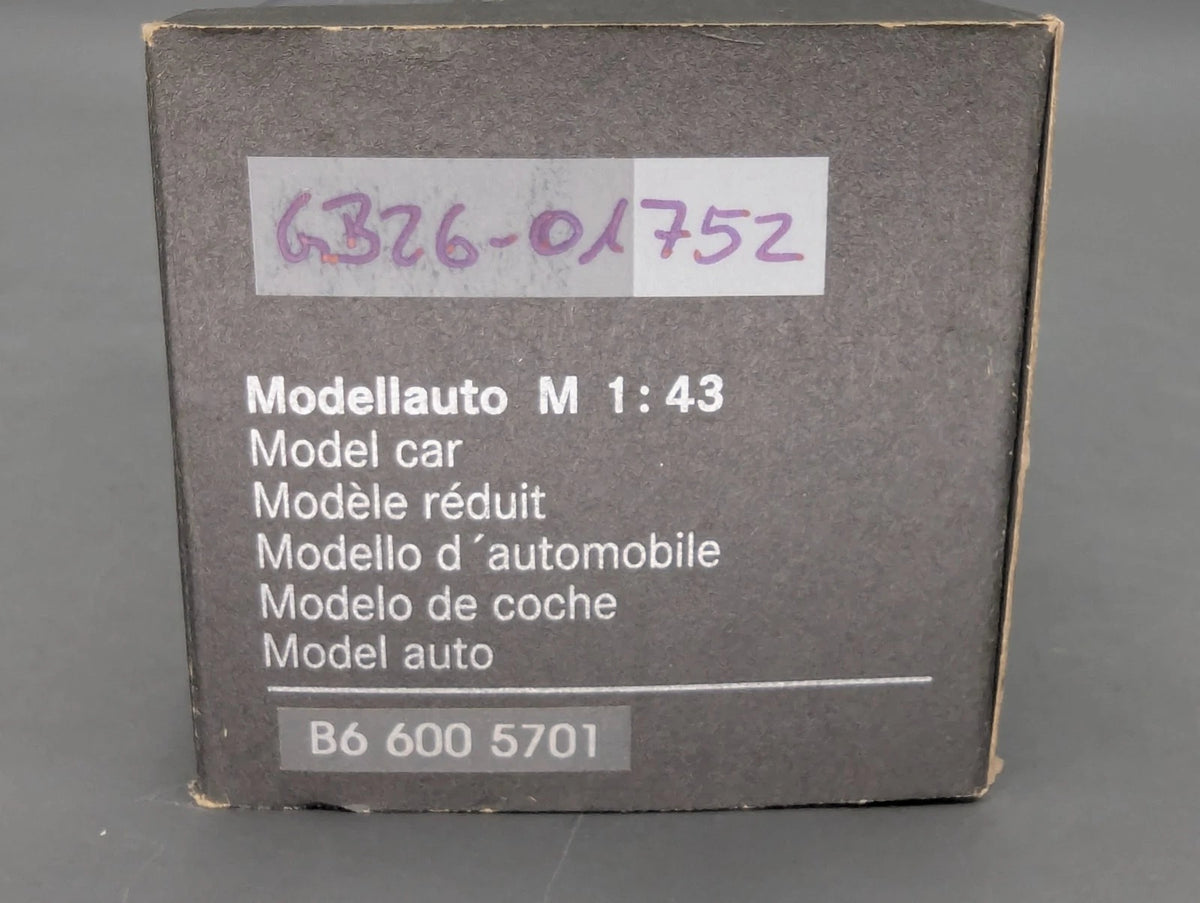 Modellautos 1:43 Minichamps Mercedes Benz 600 SEC mit  Dealer OVP