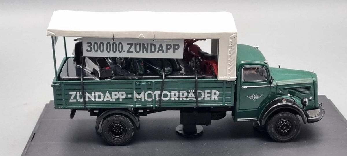 LKW Modelle 1:43 Schuco 03023 Mercedes-Benz L6600 300.000 Zündapp OVP