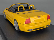 Modellautos 1:43 BBR Maserati 4200 Spyder 2001 Gelb mit OVP